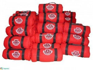 Нашивка шевронов на пледы в ремнях