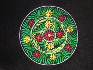 Вышивка на крое