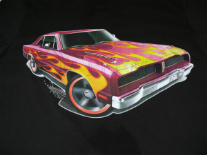 Печать рисунка на футболке