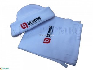 нанесение вышивкой логотипа