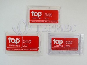 UF печать на бейджиках