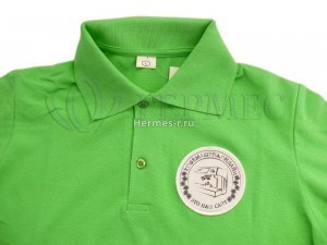 Сублимационный шеврон с пришивом на поло