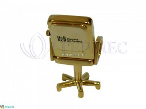 нансение логотипа на часы-миниатюру