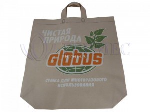 Печать логотипа на сумке