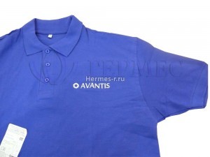 Вышивка на рубашке-поло