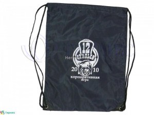 термопечать на сумке для обуви