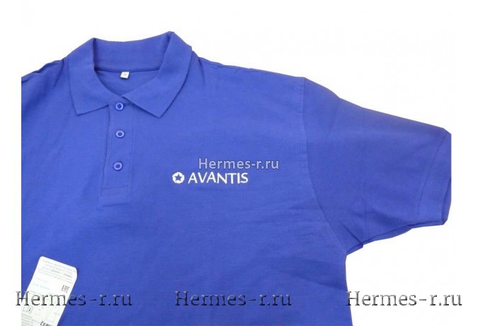 Вышивка на рубашке-поло