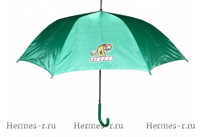 Яркая реклама на зонте